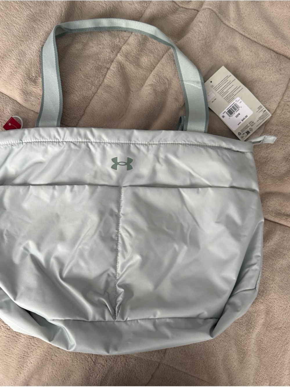 Under Armour Women’s Pale Blue Quilted Puffer Tote